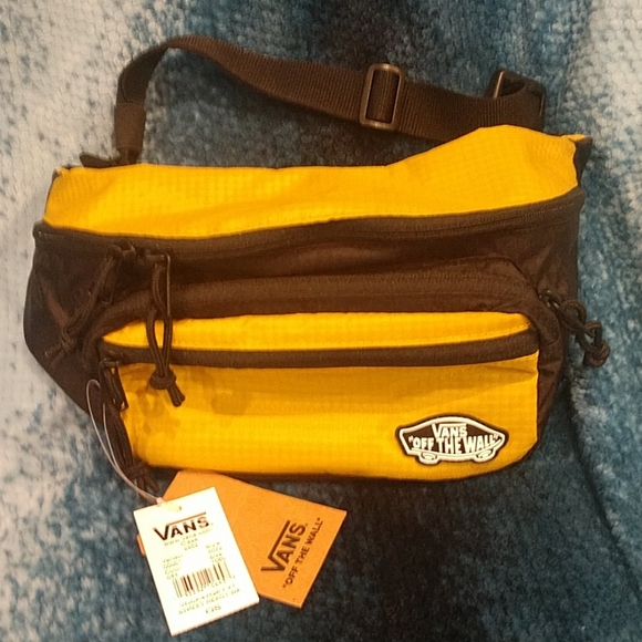 vans yellow fanny pack